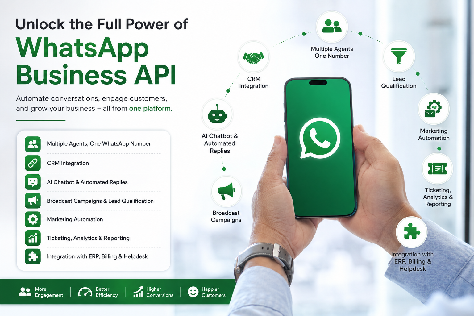 10 Real Business Problems Solved by the WhatsApp Business API (With Practical Examples)